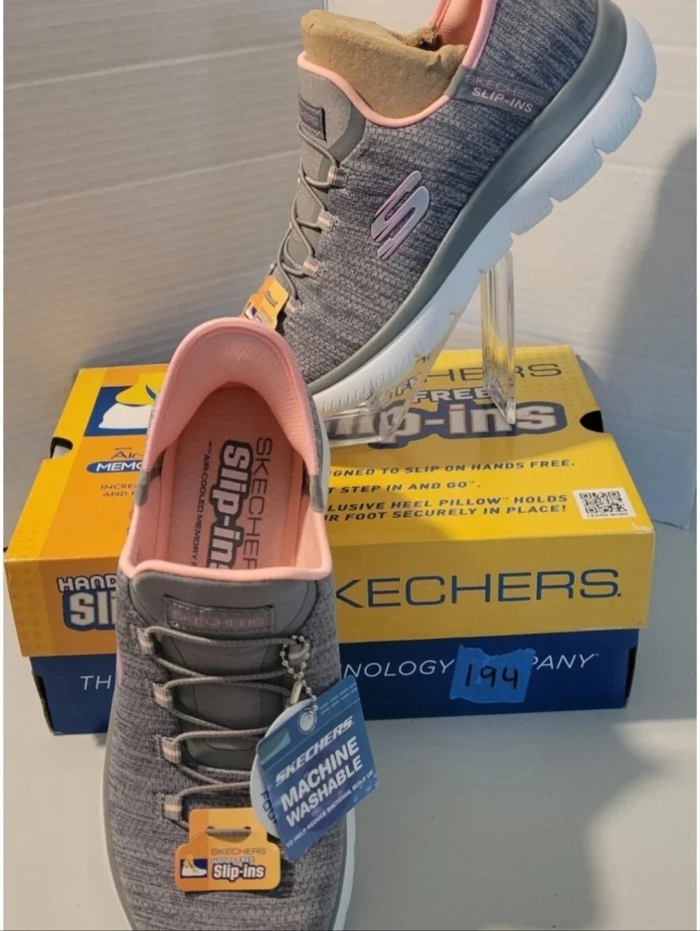 NEW ~Skechers Slip-Ins Sport: Summits ~ Vegan ~ Women's Sz 6.5 Shoes